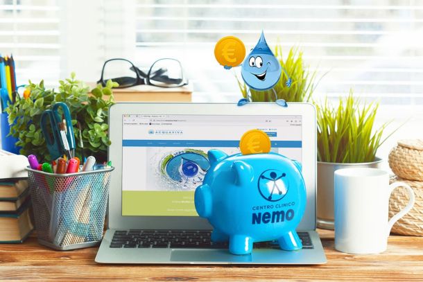 Acquaviva dona l'1% del fatturato online